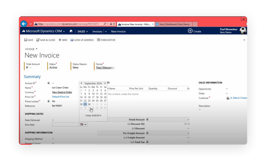 00xero 2 Xero Connector for Dynamics 365